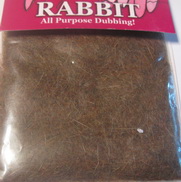 rabbit dubbing brown  (Wapsi, Metz)